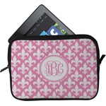 Fleur De Lis Tablet Case / Sleeve - Small (Personalized)