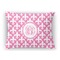 Fleur De Lis Rectangular Throw Pillow Case (Personalized)