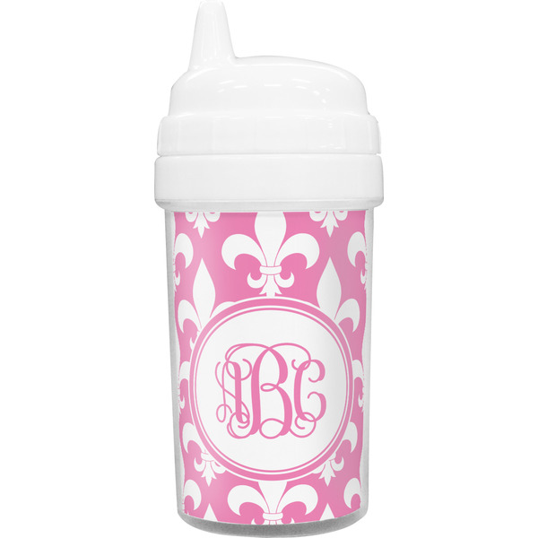 Custom Fleur De Lis Sippy Cup (Personalized)