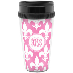Fleur De Lis Acrylic Travel Mug without Handle (Personalized)