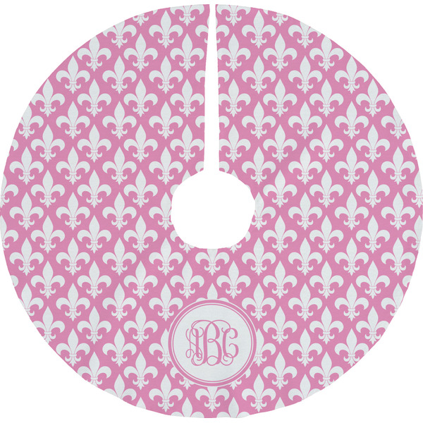 Custom Fleur De Lis Tree Skirt (Personalized)