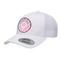 Fleur De Lis Trucker Hat - White (Personalized)