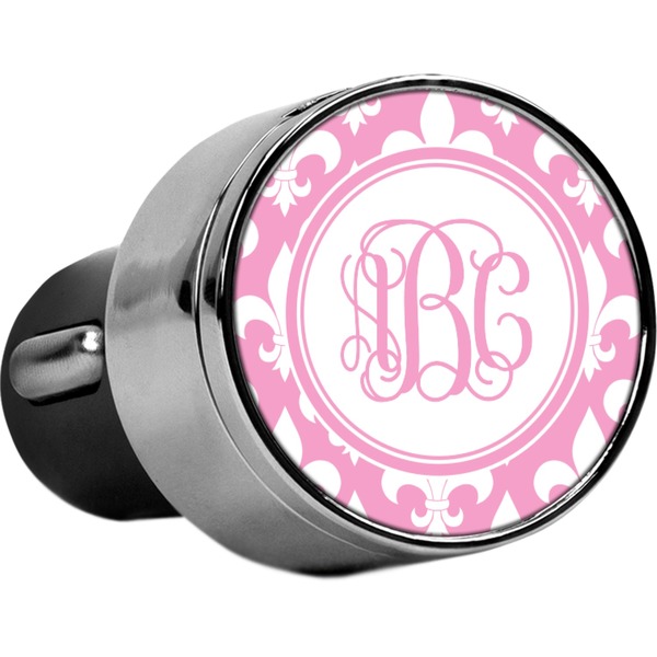 Custom Fleur De Lis USB Car Charger (Personalized)