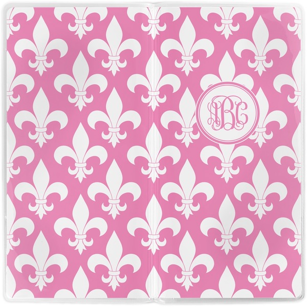 Fleur De Lis Vinyl Document Wallet - Apvl