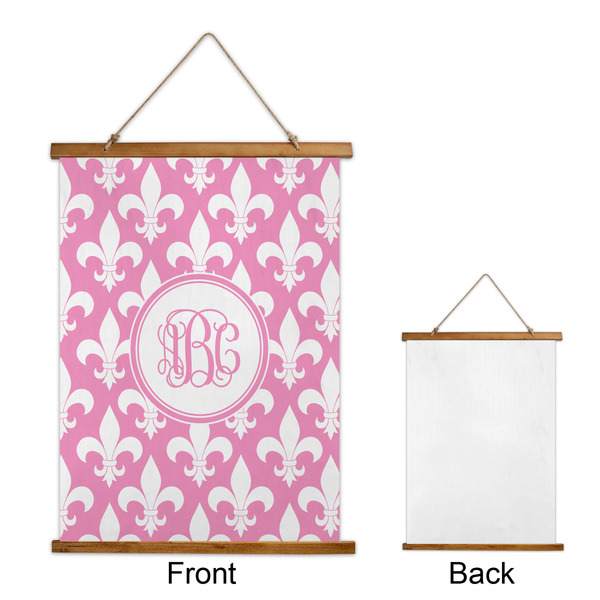 Fleur De Lis Wall Hanging Tapestry - Portrait - APPROVAL