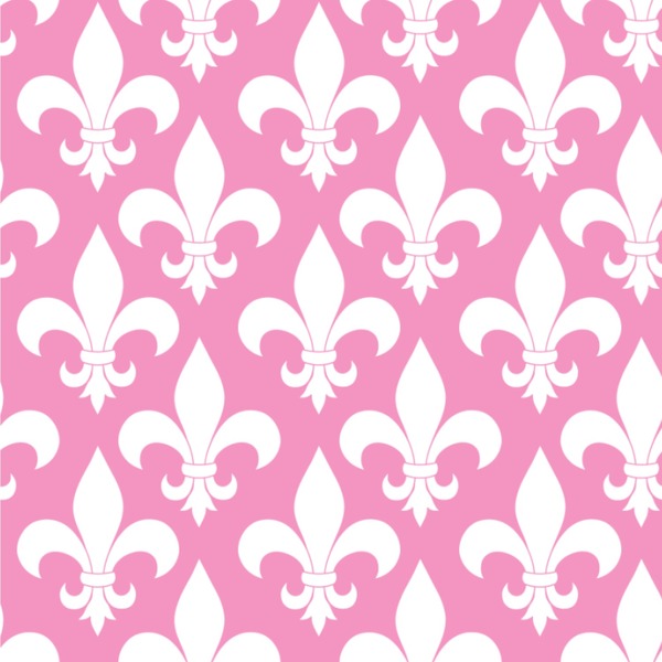 Custom Fleur De Lis Wallpaper & Surface Covering (Water Activated 24"x 24" Sample)