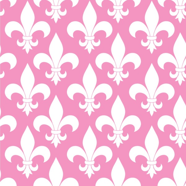 Custom Fleur De Lis Wallpaper & Surface Covering (Water Activated 24"x 24" Sample)