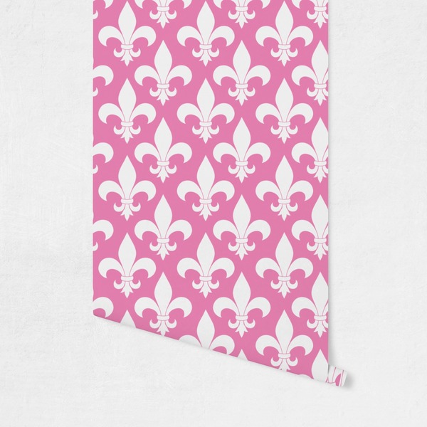 Fleur De Lis Wallpaper on Wall