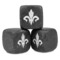 Fleur De Lis Whiskey Stone Set