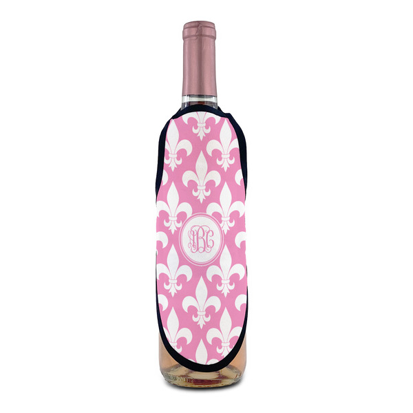 Fleur De Lis Wine Bottle Apron - IN CONTEXT