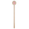 Fleur De Lis Wooden 7.5" Stir Stick - Round - Single Stick