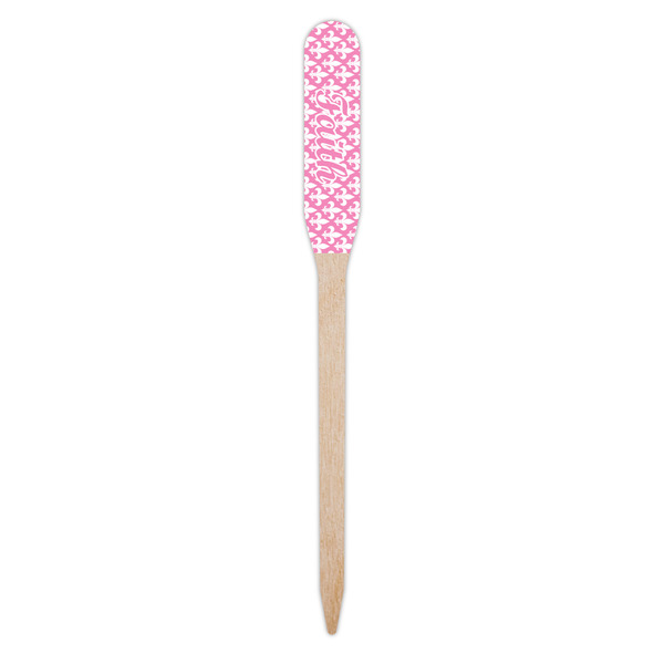 Fleur De Lis Wooden Food Pick - Paddle - Single Pick