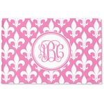 Fleur De Lis Woven Mat (Personalized)