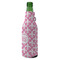 Fleur De Lis Zipper Bottle Cooler - ANGLE (bottle)