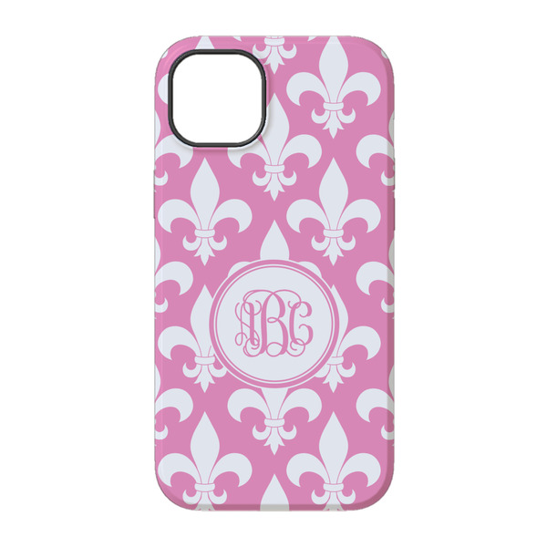 Fleur De Lis iPhone 14 Tough Case - Back