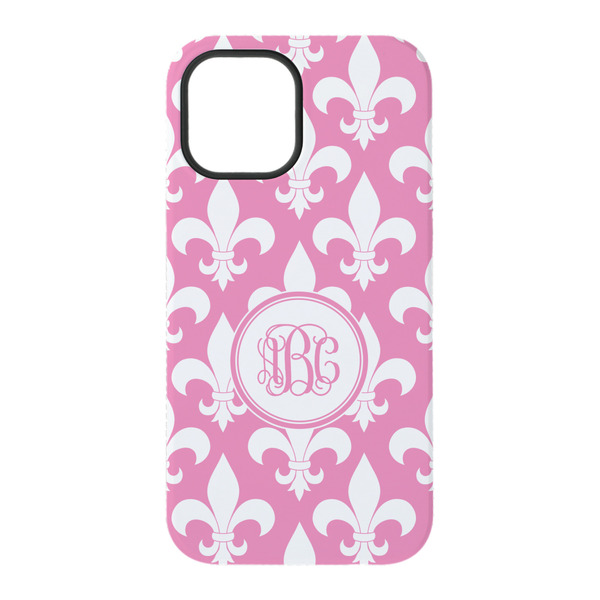 Fleur De Lis iPhone 15 Tough Case - Back
