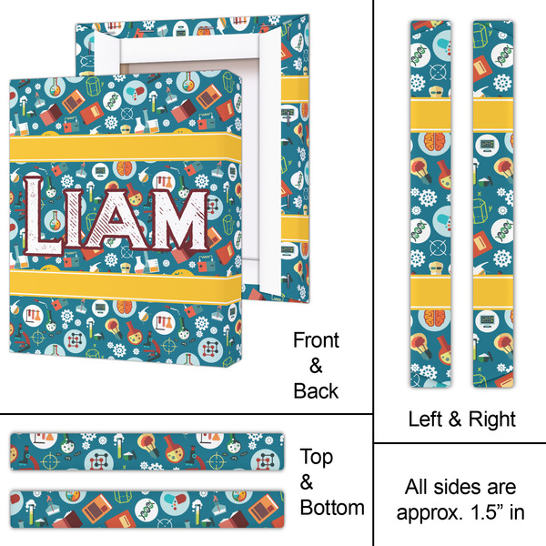 Rocket Science 11x14 - Canvas Print - Approval