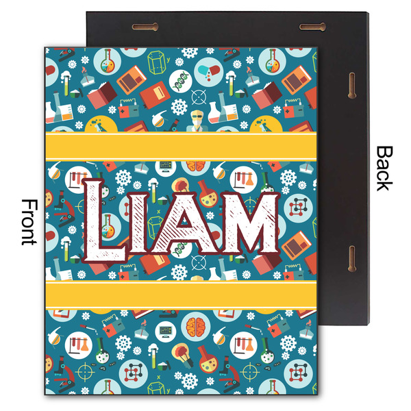 Rocket Science 11x14 Wood Print - Front & Back View