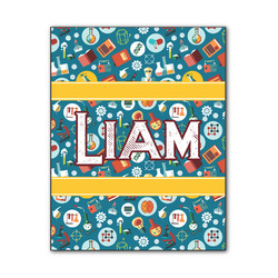 Rocket Science Wood Print - 11x14 (Personalized)