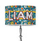 Rocket Science 12" Drum Lampshade - ON STAND (Poly Film)