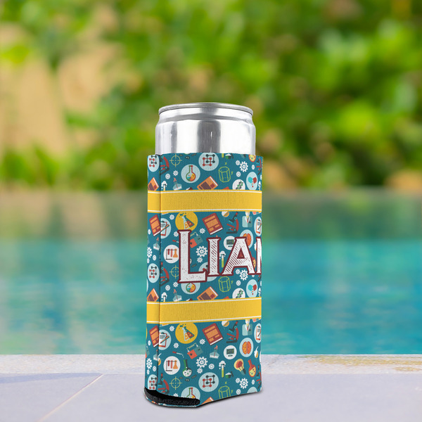 Rocket Science Can Cooler - Tall 12oz - In Context