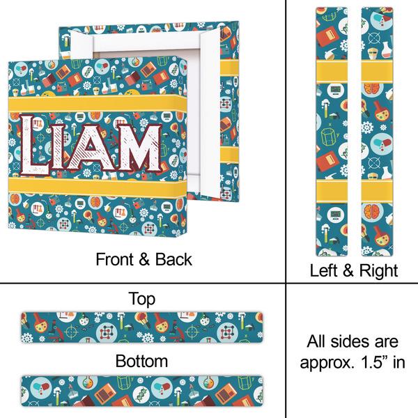 Rocket Science 12x12 - Canvas Print - Approval