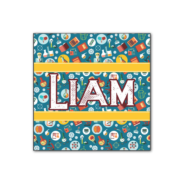 Custom Rocket Science Wood Print - 12x12 (Personalized)