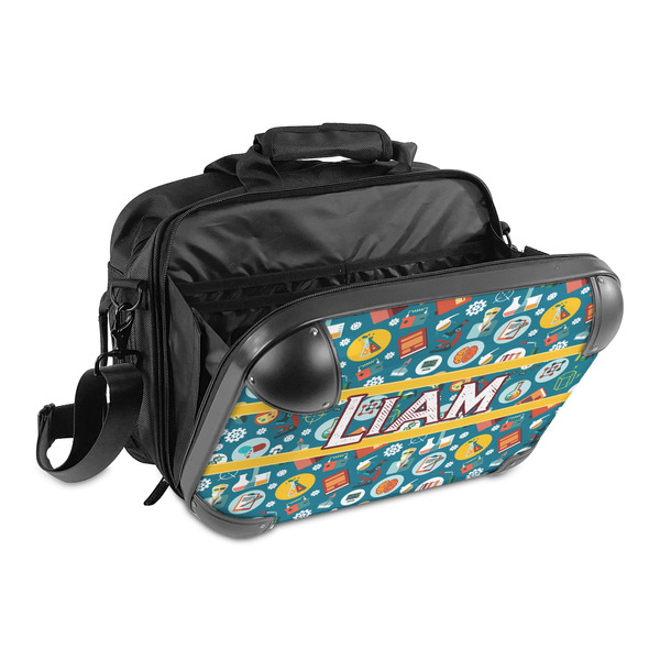 Rocket Science 15" Hard Shell Briefcase - Open