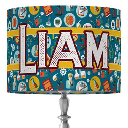 Rocket Science 16" Drum Lamp Shade - Fabric (Personalized)