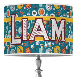 Rocket Science 16" Drum Lamp Shade - Poly-film (Personalized)