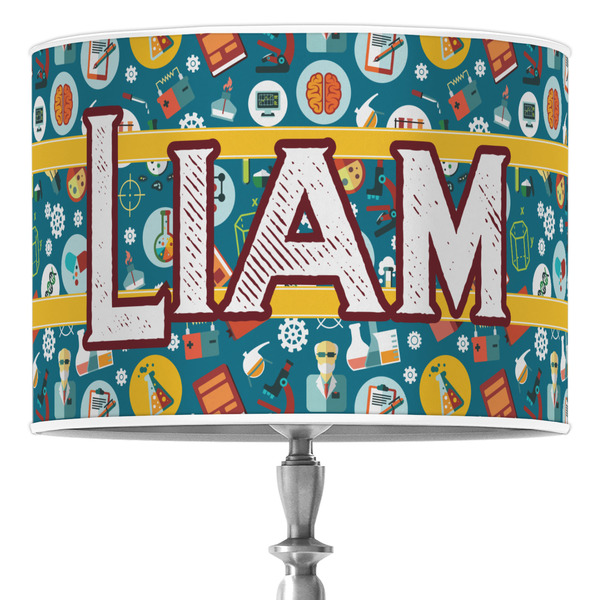 Custom Rocket Science 16" Drum Lamp Shade - Poly-film (Personalized)