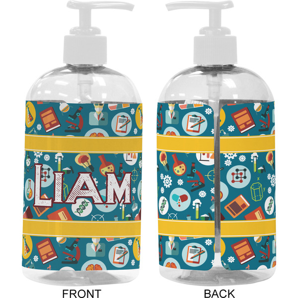 Rocket Science 16 oz Plastic Liquid Dispenser- Approval- White