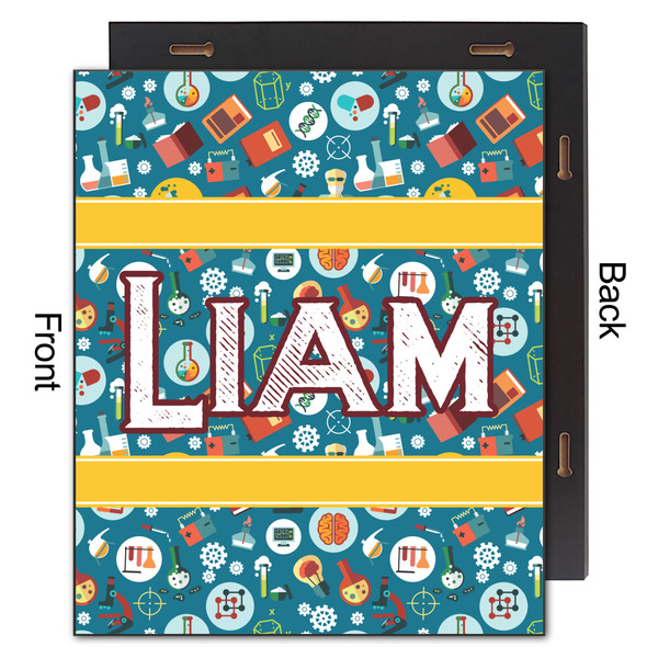 Rocket Science 20x24 Wood Print - Front & Back View