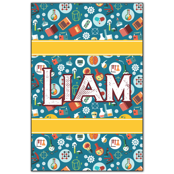 Custom Rocket Science Wood Print - 20x30 (Personalized)