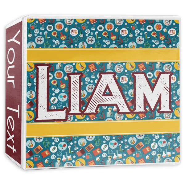 Custom Rocket Science 3-Ring Binder - 3 inch (Personalized)