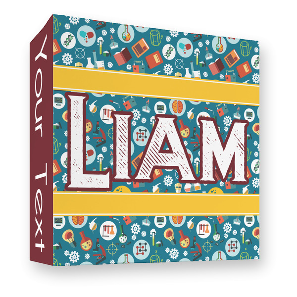 Rocket Science 3 Ring Binders - Full Wrap - 3" - FRONT