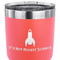 Rocket Science 30 oz Stainless Steel Ringneck Tumbler - Coral - CLOSE UP