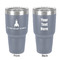 Rocket Science 30 oz Stainless Steel Tumbler - Grey - Double-Sided (Personalized)