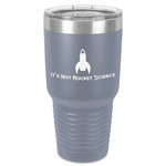 Rocket Science 30 oz Stainless Steel Tumbler - Grey - Single-Sided (Personalized)