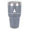 Rocket Science 30 oz Stainless Steel Tumbler - Grey - Single-Sided (Personalized)