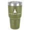 Rocket Science 30 oz Stainless Steel Tumbler - Olive - Single-Sided (Personalized)