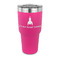 Rocket Science 30 oz Stainless Steel Ringneck Tumblers - Pink - FRONT