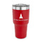 Rocket Science 30 oz Stainless Steel Ringneck Tumblers - Red - FRONT