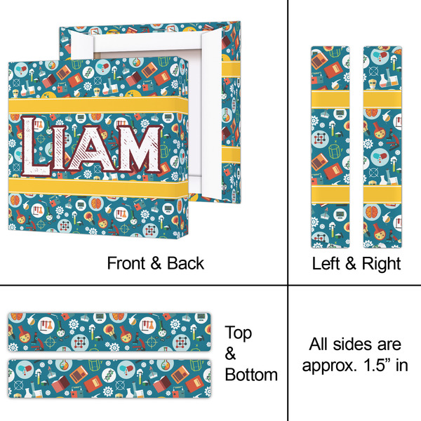 Rocket Science 8x8 - Canvas Print - Approval