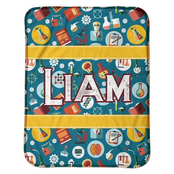Rocket Science Baby Sherpa Blanket - Flat