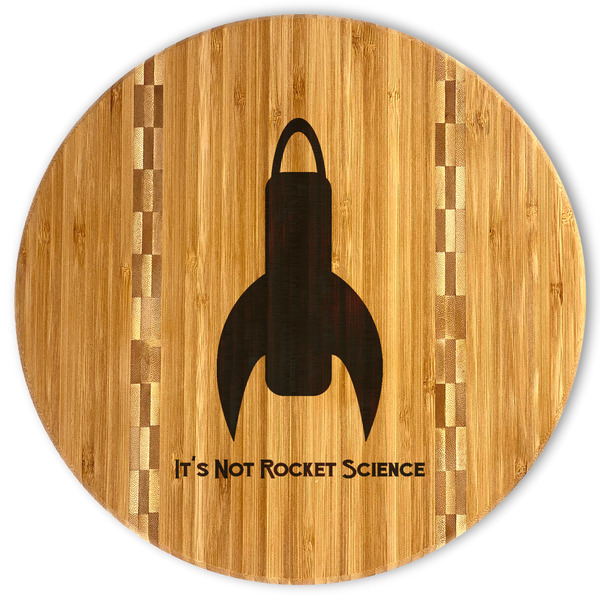 Custom Rocket Science Bamboo Cutting Board (Personalized)