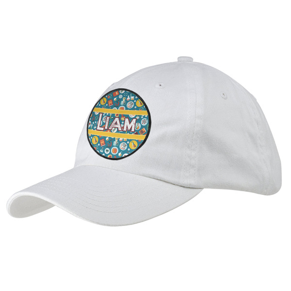 Custom Rocket Science Baseball Cap - White (Personalized)