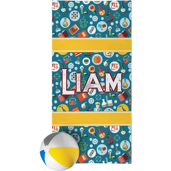 Custom Rocket Science Beach Towel (Personalized)