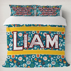 Rocket Science Duvet Cover Set - King (Personalized)