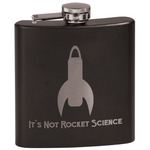 Rocket Science Black Flask Set (Personalized)